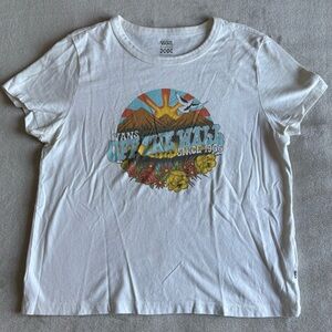 Vans Cotton Graphic Classic White Tee